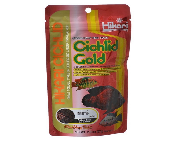 Hikari Cichlid Gold Mini Floating Pellet (3.2 - 3.7mm) - 250g